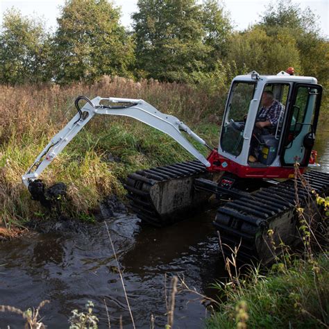 amphibious mini excavator rental|amphibious excavator rental near me.